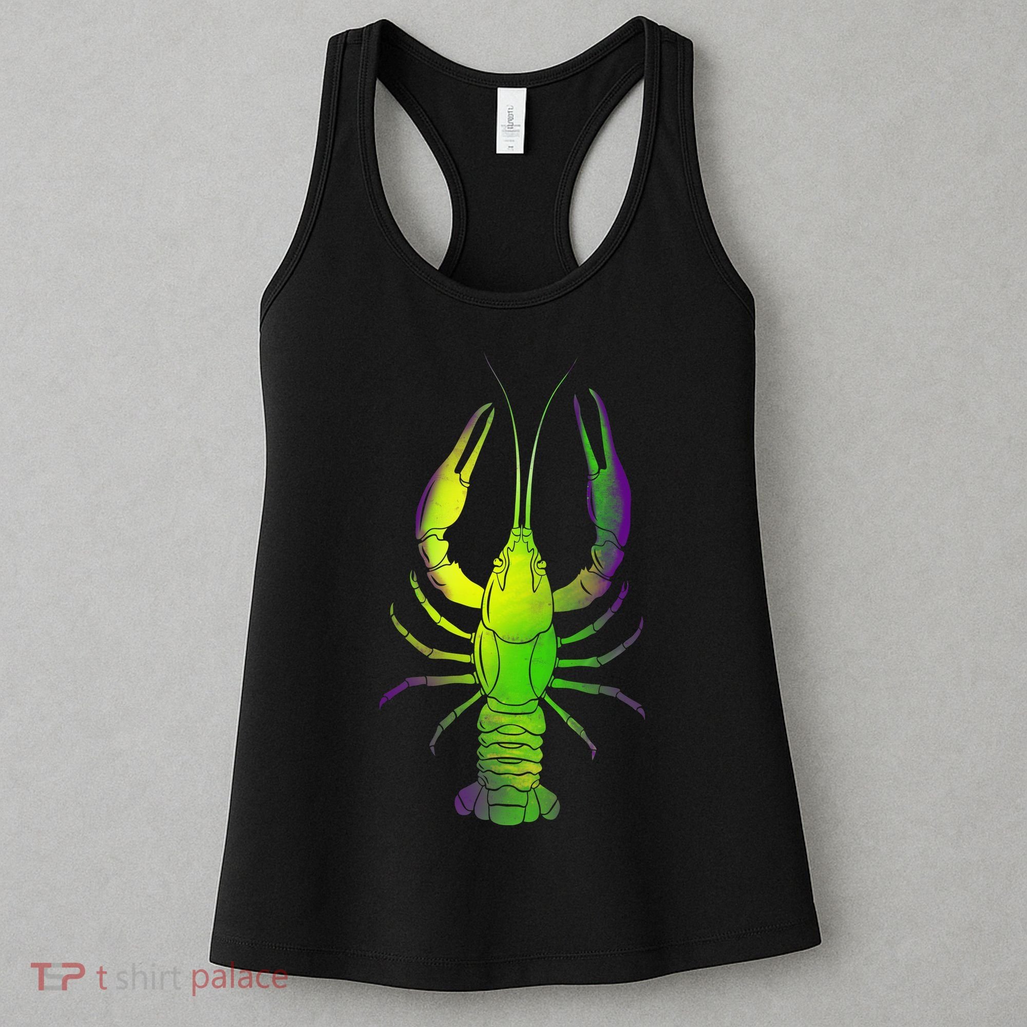 Mardi Gras Crawfish Women's Tank Top