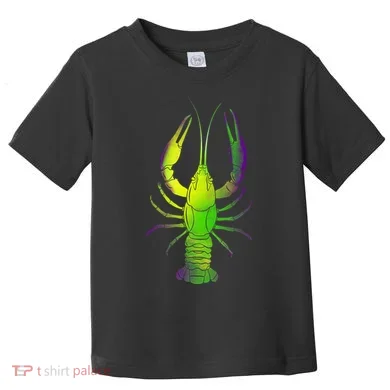 Mardi Gras Crawfish Toddler T-Shirt