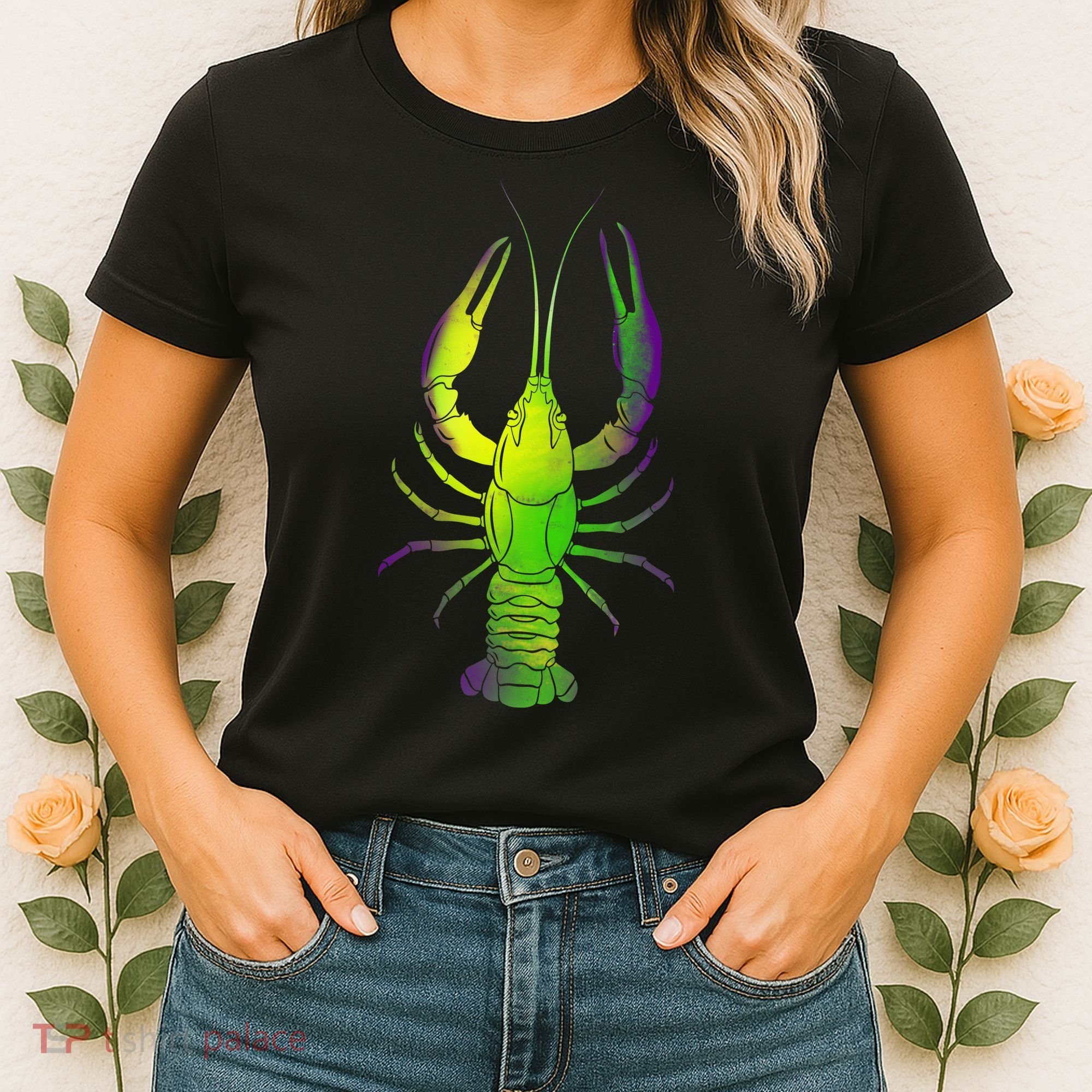 Mardi Gras Crawfish Women's T-Shirt