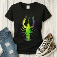 Mardi Gras Crawfish Women's T-Shirt thumb 3