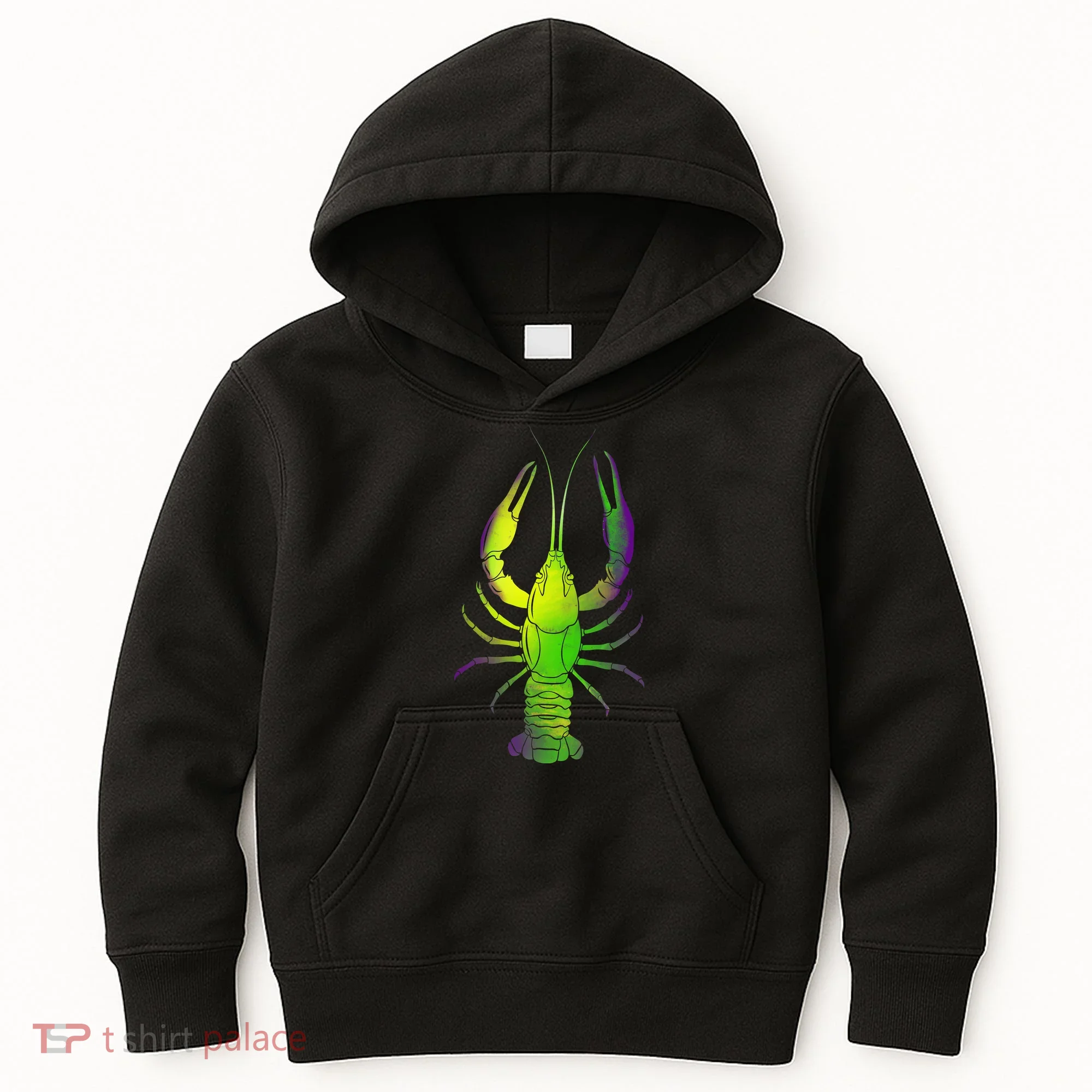 Mardi Gras Crawfish Kids Hoodie