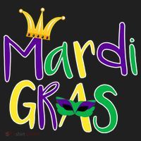 Mardi Gras Crown Logo Women's Sweatshirt thumb 2