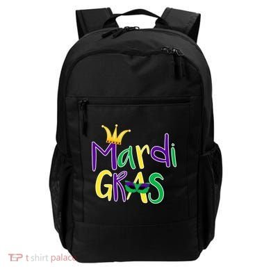 Mardi Gras Crown Logo Backpack