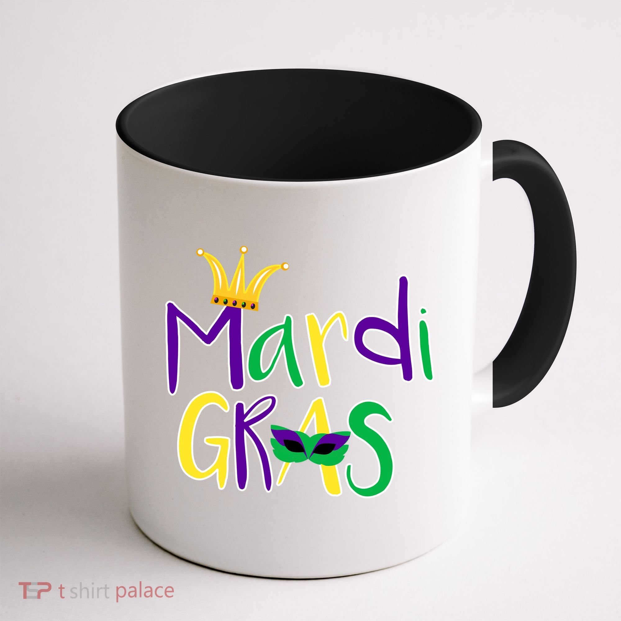 Mardi Gras Crown Logo Coffee Mug