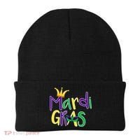 Mardi Gras Crown Logo Beanie thumb 0