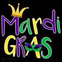 Mardi Gras Crown Logo Pajama Set thumb 2