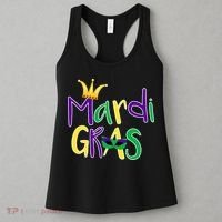 Mardi Gras Crown Logo Women's Tank Top thumb 3