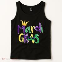Mardi Gras Crown Logo Tank Top thumb 2