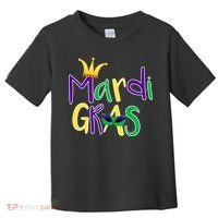 Mardi Gras Crown Logo Toddler T-Shirt thumb 0