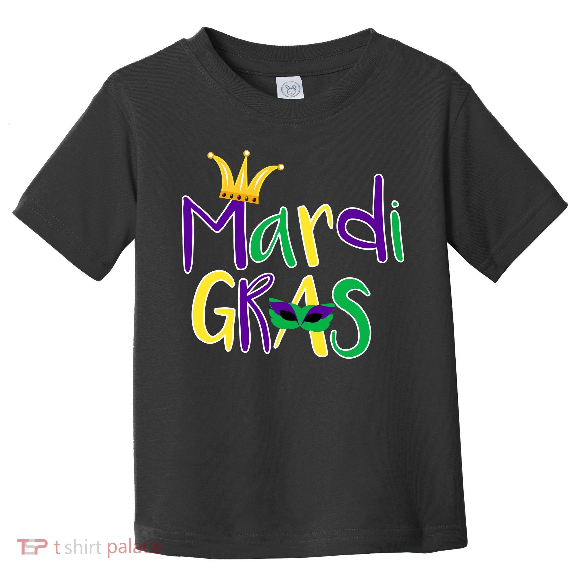 Mardi Gras Crown Logo Toddler T-Shirt