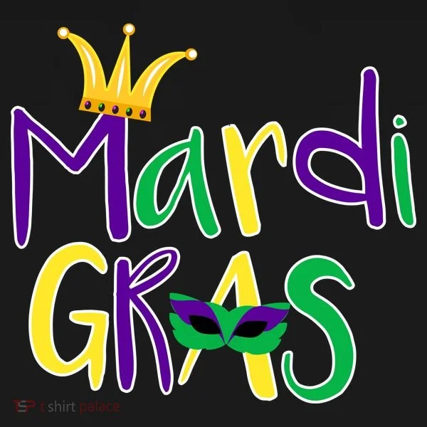 Mardi Gras Crown Logo Toddler T-Shirt