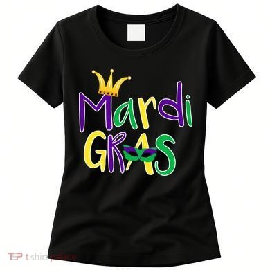 Mardi Gras Crown Logo Women's T-Shirt