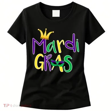 Mardi Gras Crown Logo Women's T-Shirt