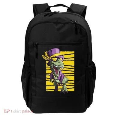 Mardi Gras Dinosaur Backpack