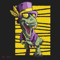 Mardi Gras Dinosaur Tumbler thumb 3