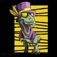 Mardi Gras Dinosaur Toddler Hoodie thumb 2