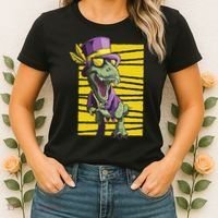 Mardi Gras Dinosaur Women's T-Shirt thumb 2