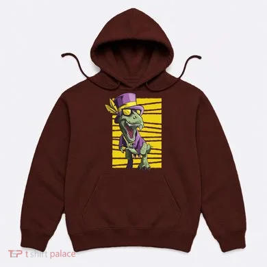 Mardi Gras Dinosaur Hoodie