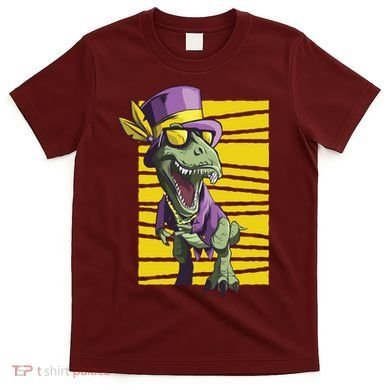 Mardi Gras Dinosaur T-Shirt