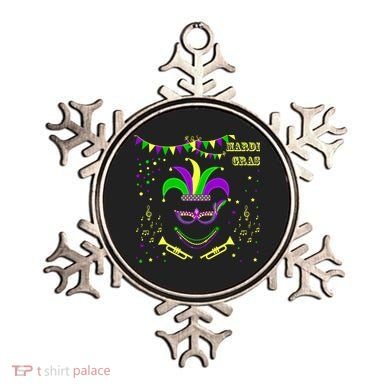 Mardi Gras Emoji Smiley Beads Mask New Orleans Ornament