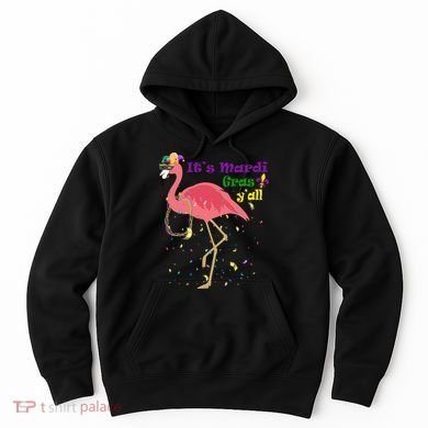 Mardi Gras Flamingo Hoodie