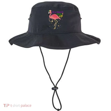 Mardi Gras Flamingo Bucket Hat