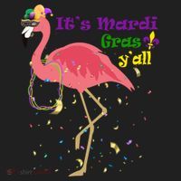 Mardi Gras Flamingo Beanie thumb 2