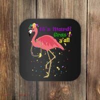 Mardi Gras Flamingo Coaster thumb 0