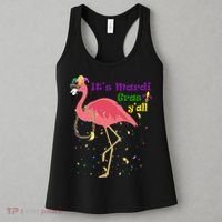 Mardi Gras Flamingo Women's Tank Top thumb 3
