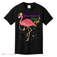 Mardi Gras Flamingo Kids T-Shirt thumb 0