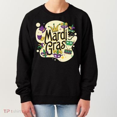 Mardi Gras Flashy Party  Women's Sweatshirt
