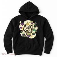 Mardi Gras Flashy Party  Hoodie thumb 0