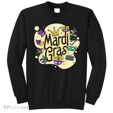 Mardi Gras Flashy Party  Sweatshirt