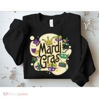 Mardi Gras Flashy Party  Sweatshirt thumb 2