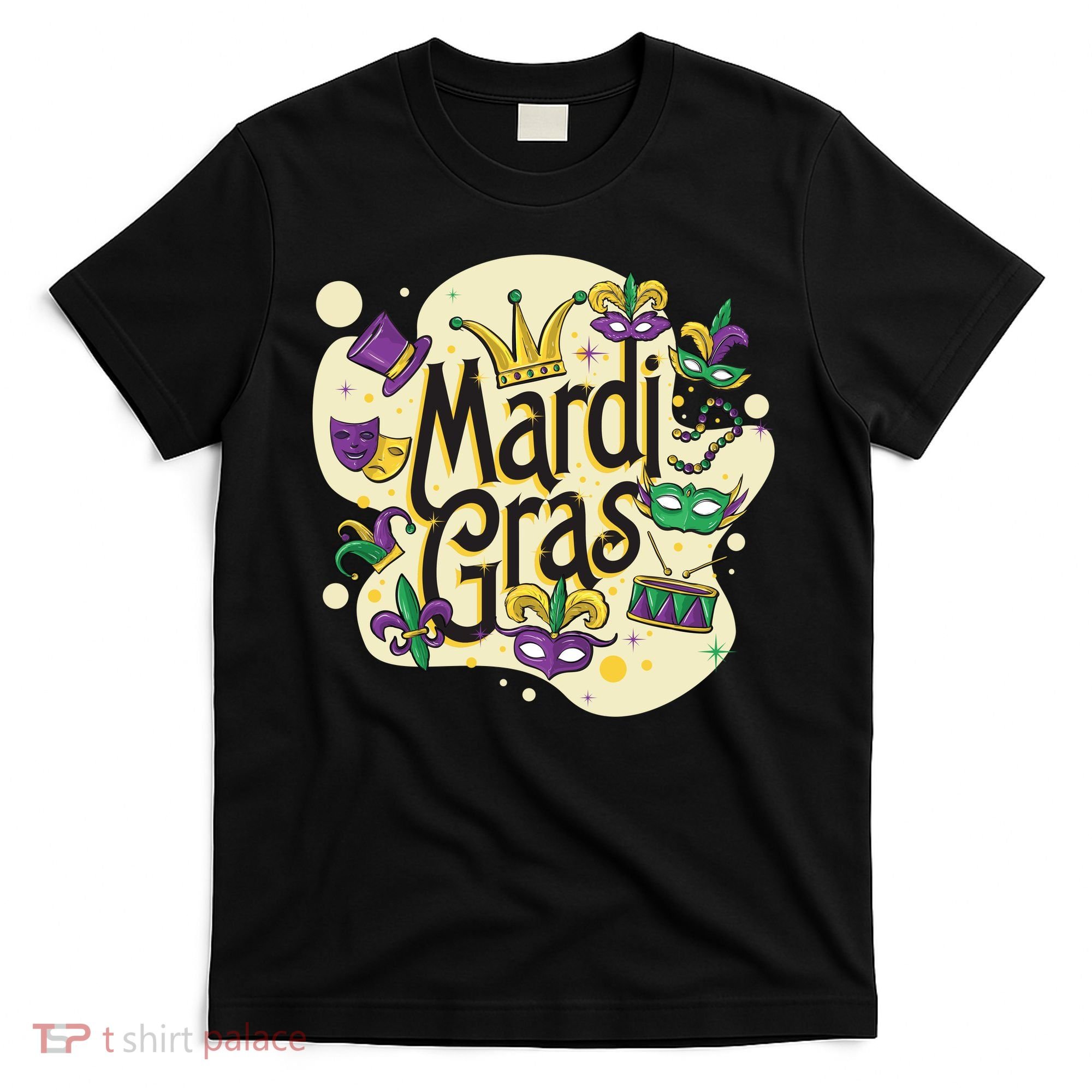 Mardi Gras Flashy Party  T-Shirt