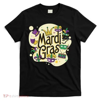 Mardi Gras Flashy Party  T-Shirt