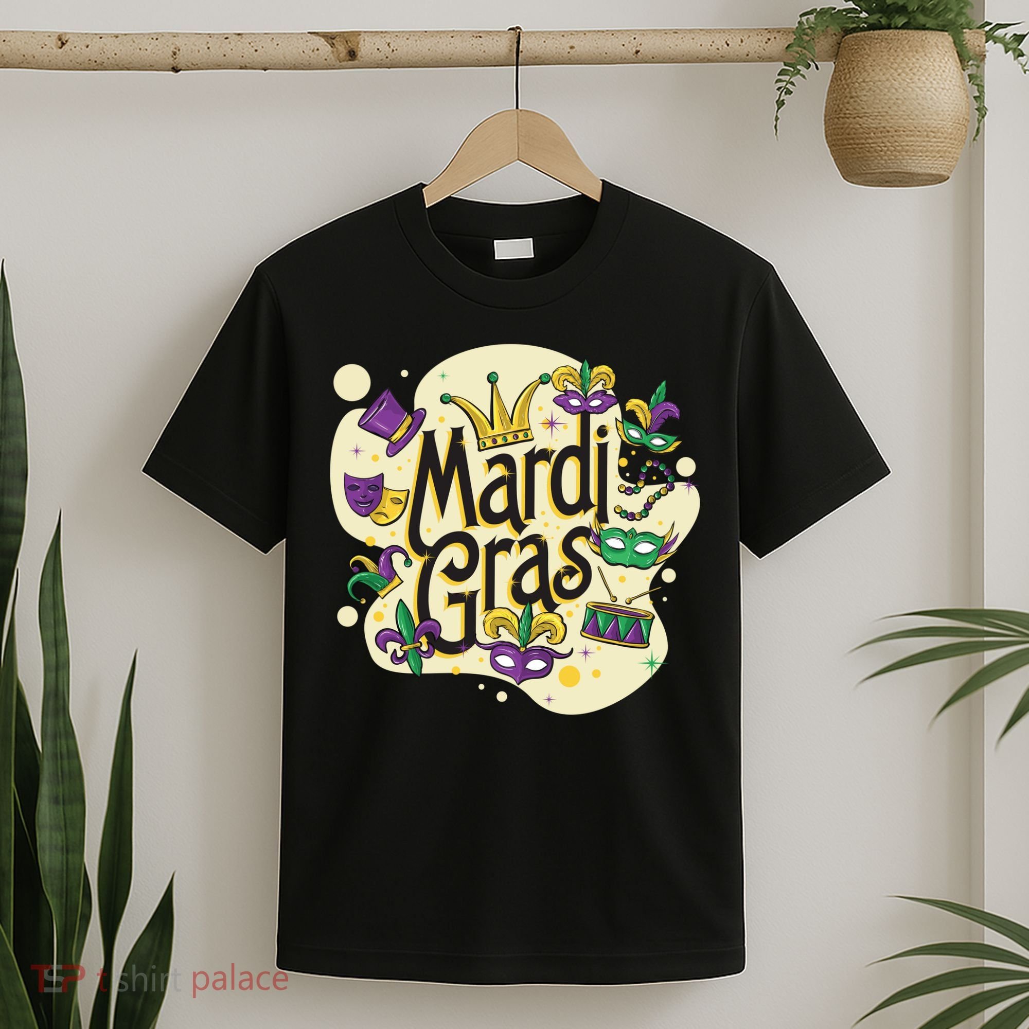 Mardi Gras Flashy Party  T-Shirt