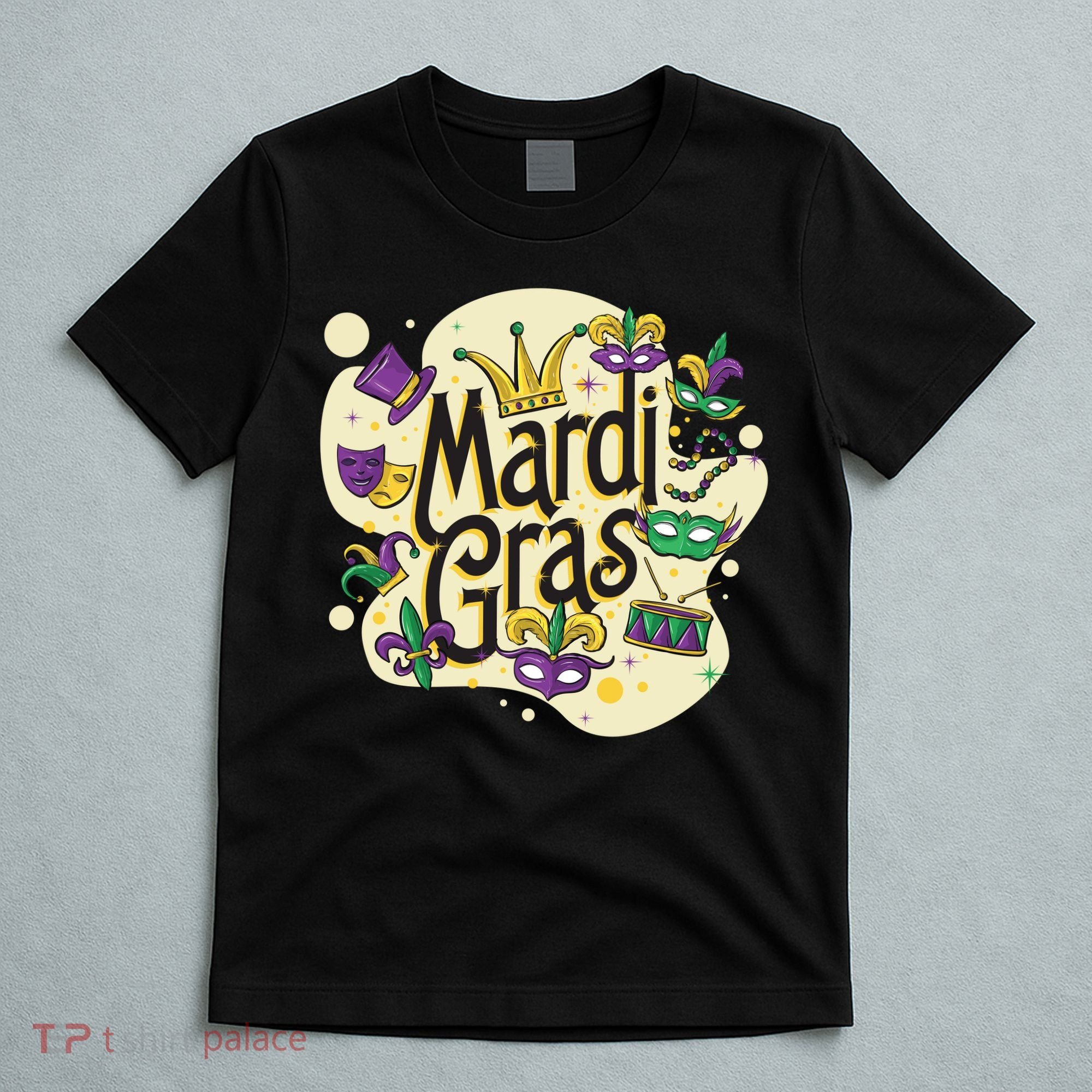 Mardi Gras Flashy Party  T-Shirt