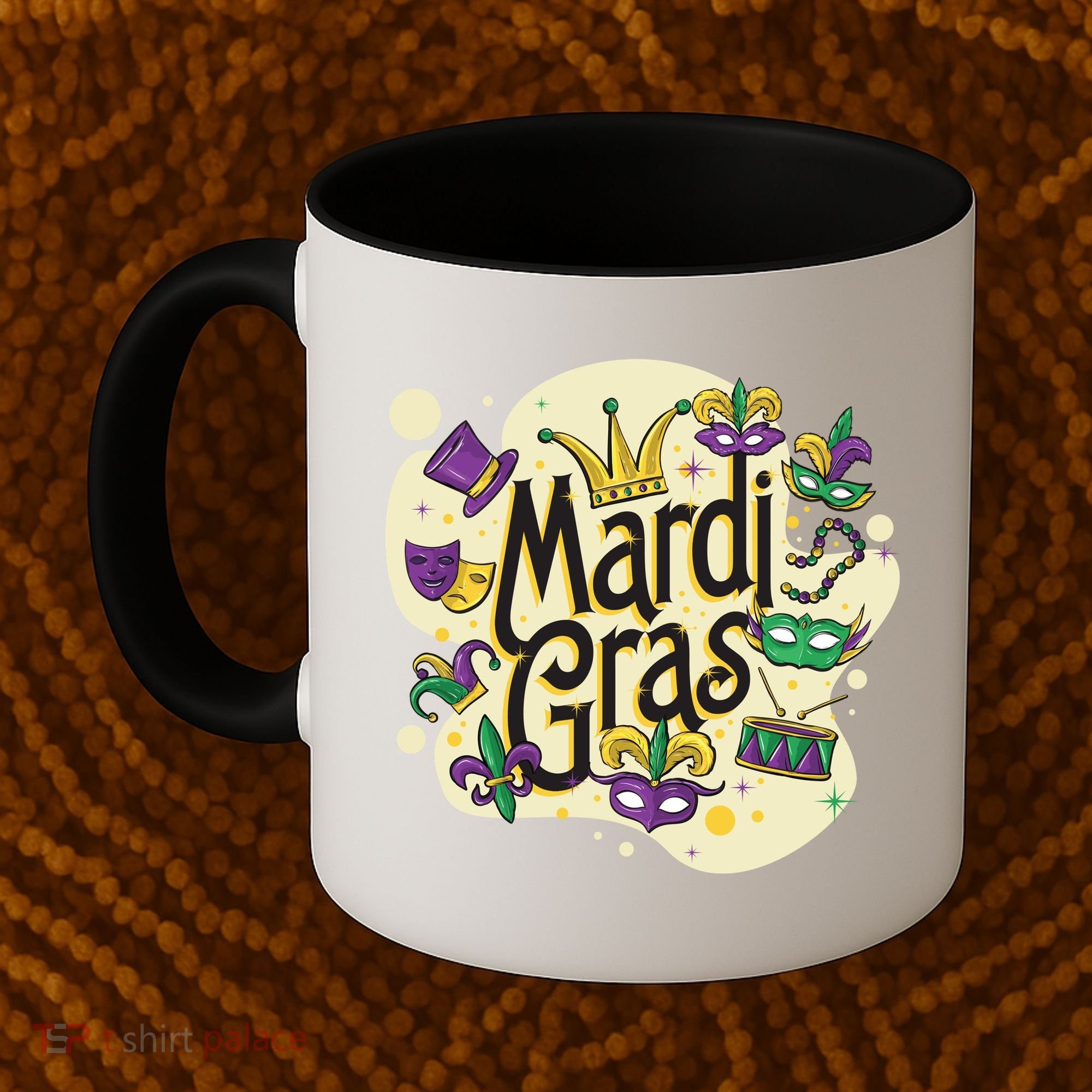 Mardi Gras Flashy Party  Coffee Mug
