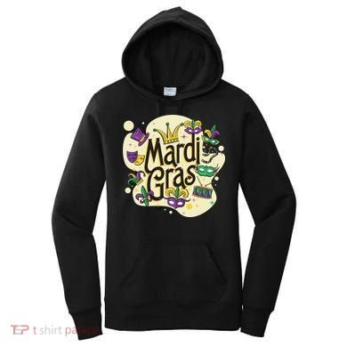 Mardi Gras Flashy Party  Women's Hoodie