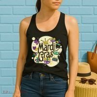 Mardi Gras Flashy Party  Women's Tank Top thumb 2