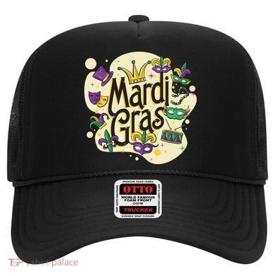 Mardi Gras Flashy Party  Hat