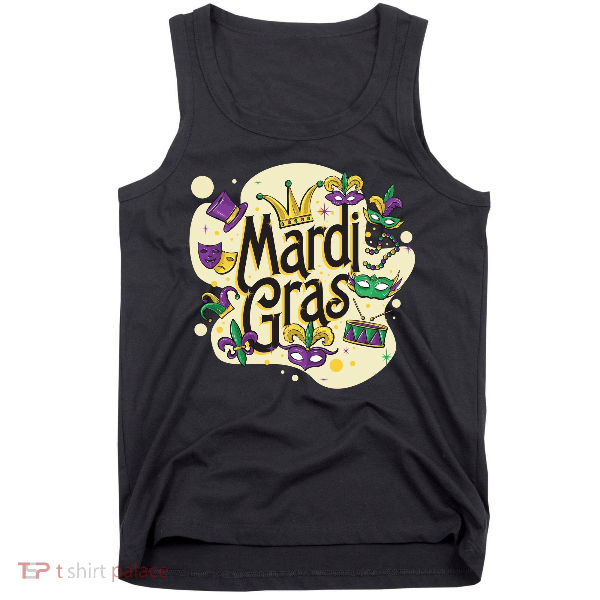 Mardi Gras Flashy Party  Tank Top