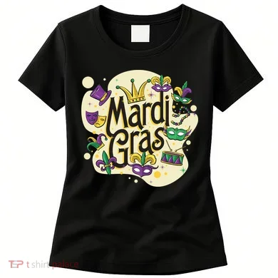 Mardi Gras Flashy Party Women's T-Shirt