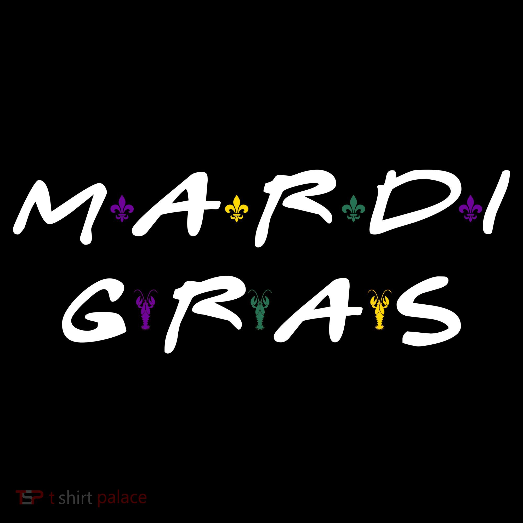Mardi Gras Friends Sweatshirt