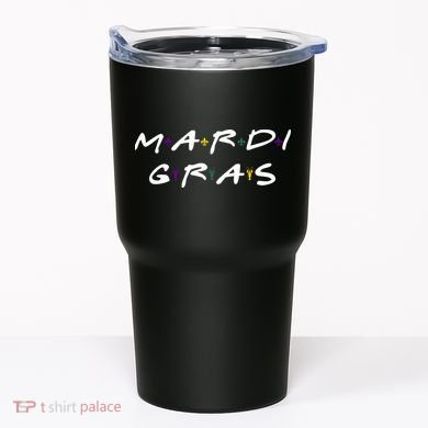 Mardi Gras Friends Tumbler