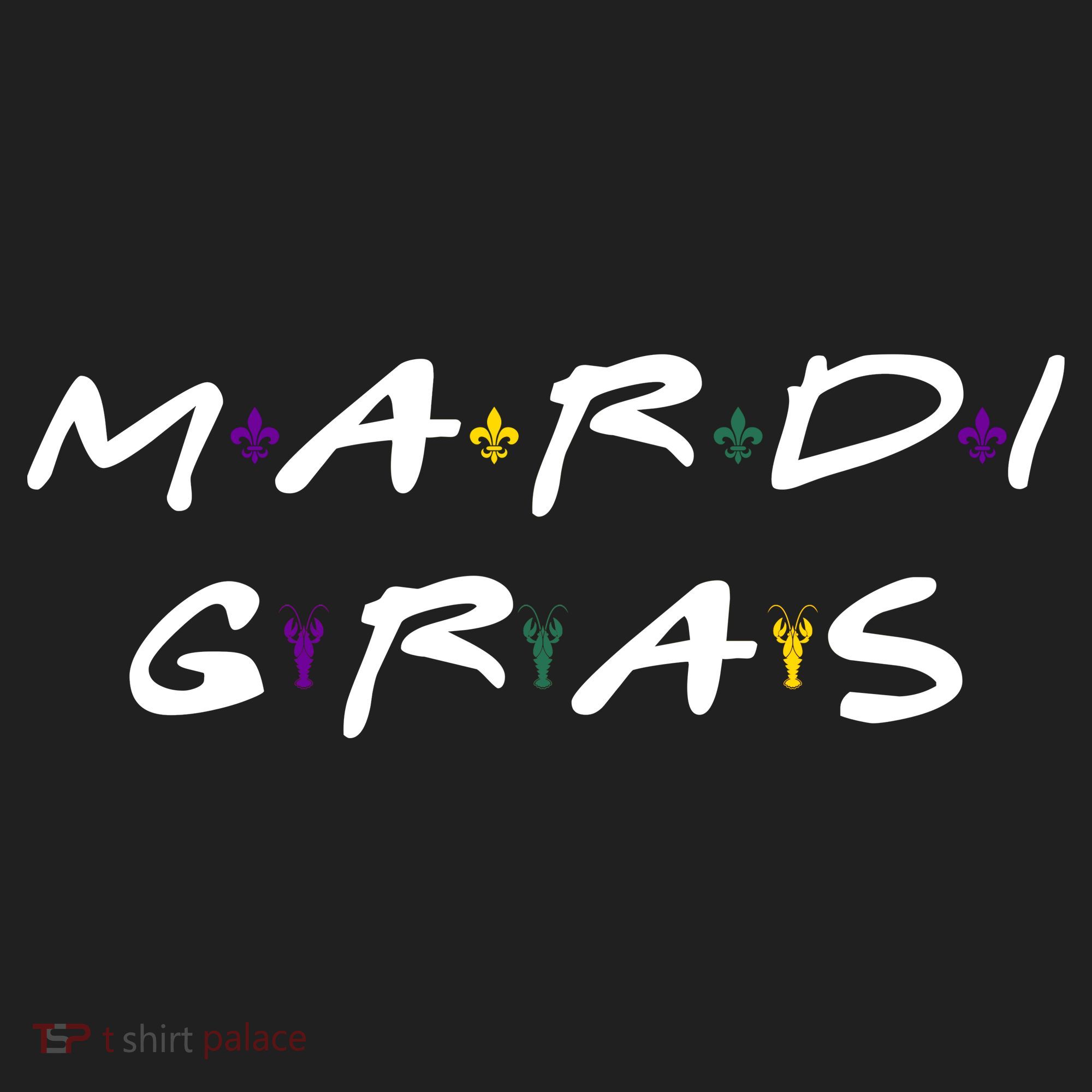 Mardi Gras Friends Tumbler