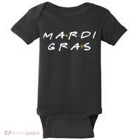 Mardi Gras Friends Baby Bodysuit thumb 0