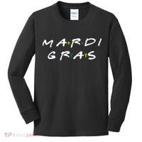 Mardi Gras Friends Kids Long Sleeve Shirt thumb 0