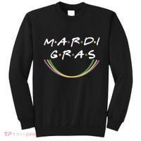 Mardi Gras Friends Meme Sweatshirt thumb 0
